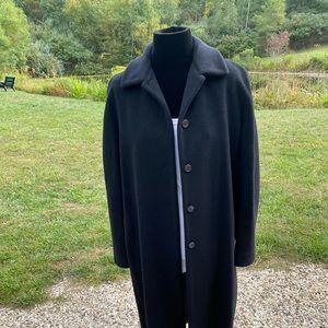 BARNEYS classic wool blend overcoat